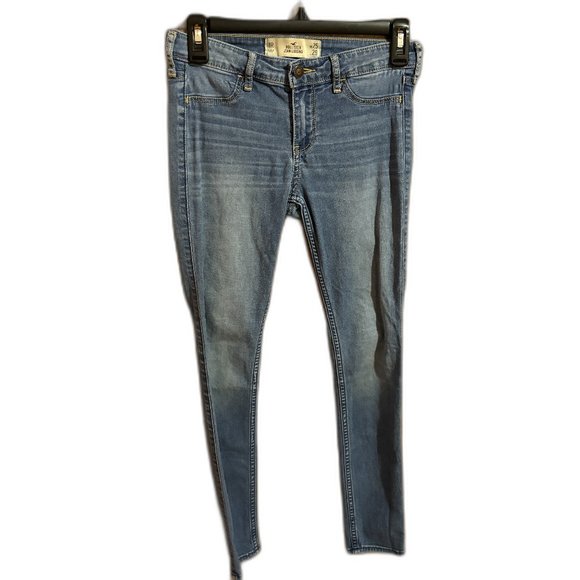 Hollister Low Rise Jean Legging Size 1R W25‎ L29 - Picture 1 of 12
